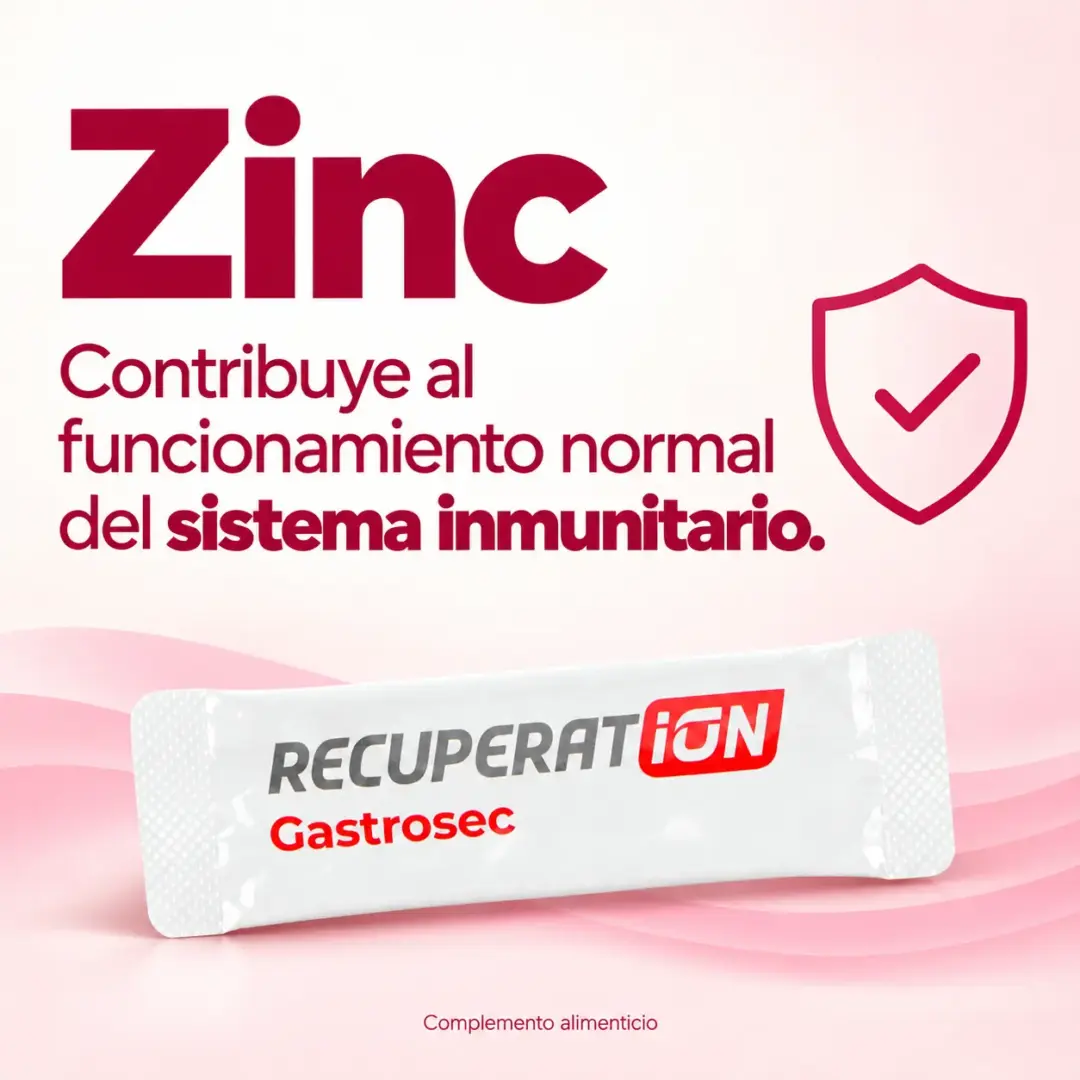 Zinc para el sistema inmunitario
